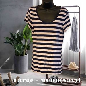 Blue and White Tshirt